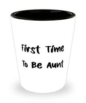Perfect Aunt, First Time To Be Aunt, Love Shot Glass For From Niece - £7.77 GBP
