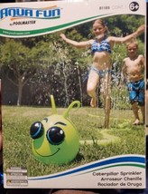 20 ft Long Lime Green Caterpillar Sprinkler for Kids - NEW in sealed box! - £19.01 GBP