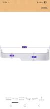 240338001 Door Bin Shelf for Frigidaire or Kenmore Refrigerator- 2 Pack ... - $23.76