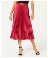 Lucy Paris Womens Talia Pleated A Line Skirt Color Magenta Size X-Small - £69.98 GBP