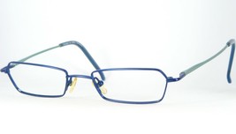 Ivko Vulkan V639 260 Blue Eyeglasses Glasses Metal Frame 47-17-135mm (Notes) - £9.60 GBP