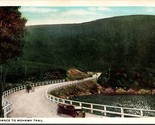 Entrance To Mohawk Trail Massachusetts MA UNP Unused WB Postcard L7 - $2.63