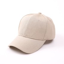 Men&#39;s And Women&#39;s Hat Sunshade Baseball Cap Wool Nitrile Light Plate Solid Color - £4.34 GBP