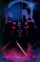 Jon Pinto SIGNED Disney Art Print ~ Star Wars / Darth Vader w/ Light Saber - £26.78 GBP