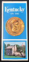 1970s Kentucky on the Lincoln Heritage Trail Travel Brochure Tourism Hod... - £10.93 GBP