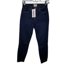 L&#39;AGENCE Brigitte Mid-Rise Skinny Jean Dark Midnight Wash Women Size 25 ... - $21.36