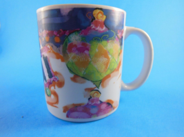 Starbucks Mug Waterolor Design Abstract Artistic  by Deborah Reinhart - $13.85
