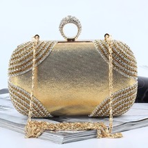 Women&#39;s  Evening Bags Handmade Evening Bags Ladies Clutch Satin Evening Bags Mes - £55.97 GBP