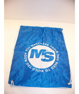 Muscle &amp; Strength Iconic Drawstring Bag Blue - £7.04 GBP
