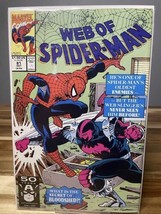 Web of Spider-Man 81 (Marvel, 1992) - £14.67 GBP