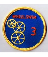 Vintage Wheelchair Swimming Patch Wheelswim 3 - $2.96