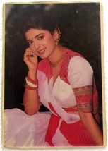 Bollywood Actor Juhi Chawla Rare Beautiful Photo Post card Postcard - £19.92 GBP