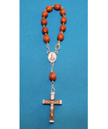 Small Rosary of Our Lady Fátima Wood, for Car or pocket - £10.03 GBP