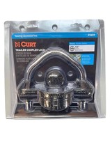 NEW Curt Trailer Coupler Lock 23659 Die-Cast - £50.63 GBP