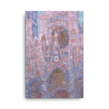 Claude Monet Rouen Cathedral, Symphony in Grey and Rose, 1894 Canvas Print - £80.38 GBP+