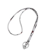 Vera Bradley Cotton Lanyard PLAYFUL PENGUINS GRAY Retired - $91.04 MXN