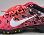 Nike Girls Hyper Diamond Cleats Size 4Y Fastflex Pink Black 684681-600 S... - $18.00