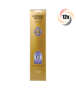 12x Packs Gonesh Incense Sticks #6 Perfumes Of Ancient Times | 20 Sticks... - $576.18 MXN