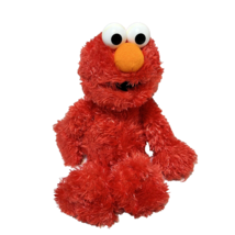 Gund Sesame Street Plush Soft Elmo Lovey Doll 2019 Stuffed Animal Red 13&quot; - £9.28 GBP
