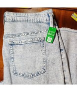 GAP KIDS Jeans GIRLS Girlfriend Light Wash SIZE 18 Distress Adjustable W... - $23.77 CAD