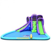 Inflatable Water Park Mighty Bounce House with Pool and 780W Blower - Co... - $459.22