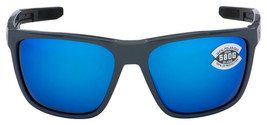 Costa Del Mar  FRG 298 OBMGLP Ferg Shiny Gray Sunglasses Blue Mirror 580G Lens - £235.01 GBP