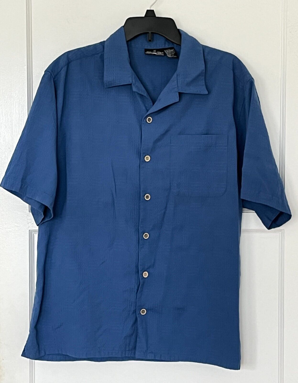 Hawaiian Style Shirt -  OP Sport - Weave Pattern - Sz L - $24.72