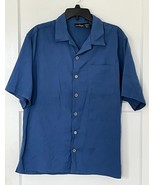 Hawaiian Style Shirt -  OP Sport - Weave Pattern - Sz L - £19.47 GBP