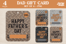 Dad Gift Cards - $3.00