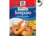 4x Boxes McCormick GoldenDipt Tempura Seafood Batter Mix | 8oz | No MSG - $33.99