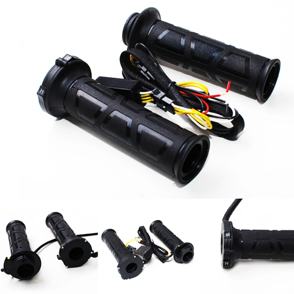 12V Motorcycle Electric Handlebar Heating Grips Universal Motor Hot Handle Grip  - $91.36