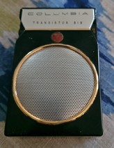 Vintage 1960 Columbia 600BX 6 Transistor Radio w/Carrying Case Japan - $56.09