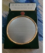 Vintage 1960 Columbia 600BX 6 Transistor Radio w/Carrying Case Japan - £43.85 GBP