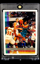1997 Topps #87 Muggsy Bogues Charlotte Hornets Dikembe Mutombo in Background - £1.62 GBP