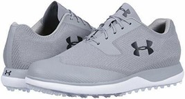 Under Armour Men&#39;s UA Tour Tips Knit SL Gray Golf Shoes 3020991-100 Size 8 - £127.42 GBP