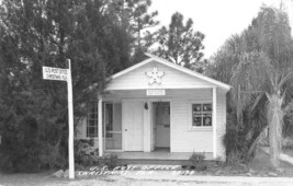 Post Office Christmas Florida 1950s RPPC Real Photo postcard - $7.87