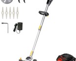 Korunria Cordless Weed Wacker, Edger, And Lawn Mower With A 2.5Ah Batter... - £152.18 GBP