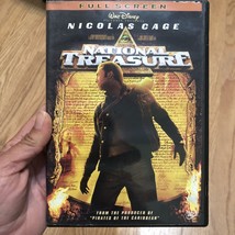 National Treasure (DVD, 2005, Full Frame) Nicolas Cage No Digital Code - £1.81 GBP