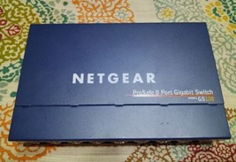 NETGEAR ProSafe GS108 v2 / v3 8-Port Gigabit Ethernet Unmanaged Switch - Tested - £15.85 GBP