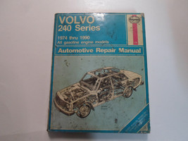 1974 1990 Haynes Volvo 240 Series Automotive Repair Manual STAINED WORN ... - $8.83