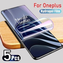 5PCS Hydrogel Film For OnePlus 10T 11 9RT 10R 10 Pro Screen Protector For One Pl - £5.84 GBP