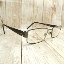 Morel France Gunmetal Gray Eyeglasses FRAMES ONLY - LT Lightec 6755L 52-... - $22.25