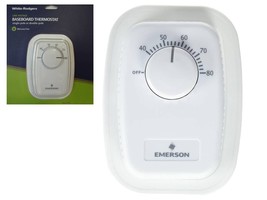 White-Rodgers Emerson B50 Mechanical Dual Pole Line Voltage Thermostat - $25.74