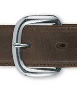 Tandy Leather Econ Heel Bar Nickel Plate Belt Strap Buckle 1574-22 for b... - £1.01 GBP