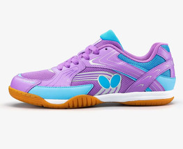 Butterfly Lezoline REISS Table Tennis Shoes Unisex Indoor Shoes Purple NWT 93690 - £73.14 GBP+