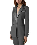 Women Blazer with Pants Slim Fit Business Suit - $150.95
