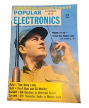 Popular Electronics Dec 1960 Build Ham and CB Monitor / AM Receiver to Tester - £5.68 GBP