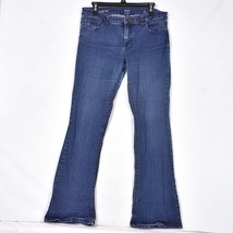 ana Stretch Blue Jeans Women&#39;s Size 31/12 Boot Cut - £11.13 GBP