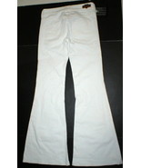 New NWT Designer Hollywood Trading Company White Jeans Womens Flare 25 M... - £270.65 GBP