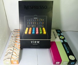 Nespresso Discovery Dispenser &amp;5 Sleeves (Almond &amp;)LE Coffee,Original li... - £294.27 GBP